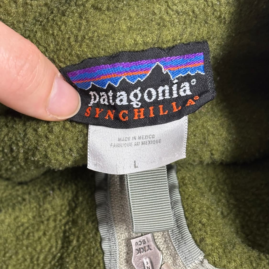 🇲🇽 00s 파타고니아 마수피얼 신칠라 연두 상품이미지2