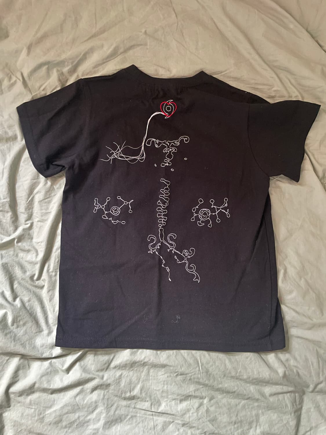 [604service] I ♡ PAIN TSHIRT (M) 상품이미지2