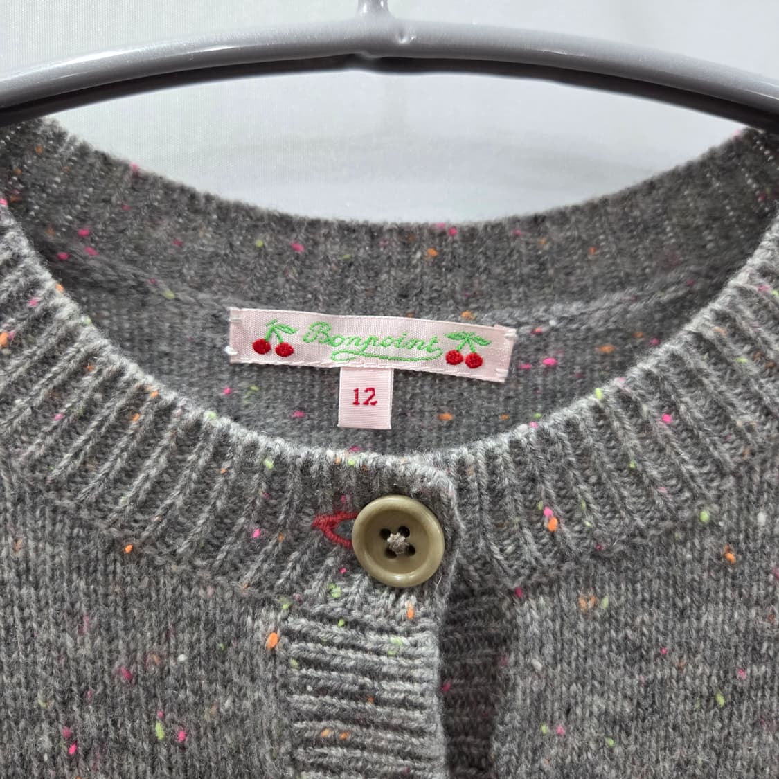 봉쁘앙 여아 캐시미어 100% 니트 가디건 12 상품이미지2