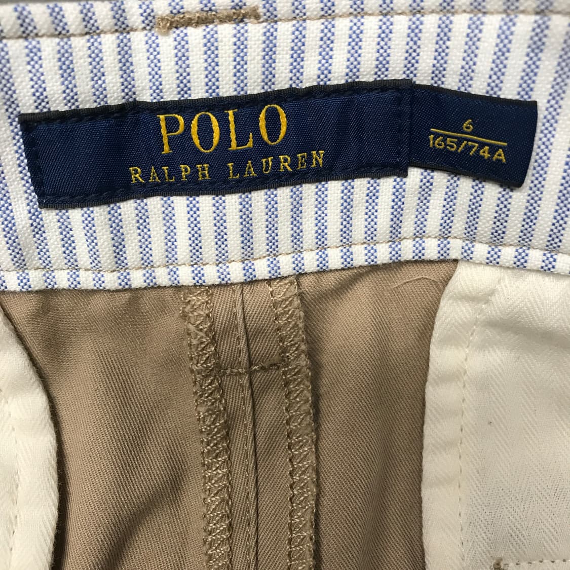 폴로 랄프로렌 베이지 치노 팬츠 6(W) 상품이미지6