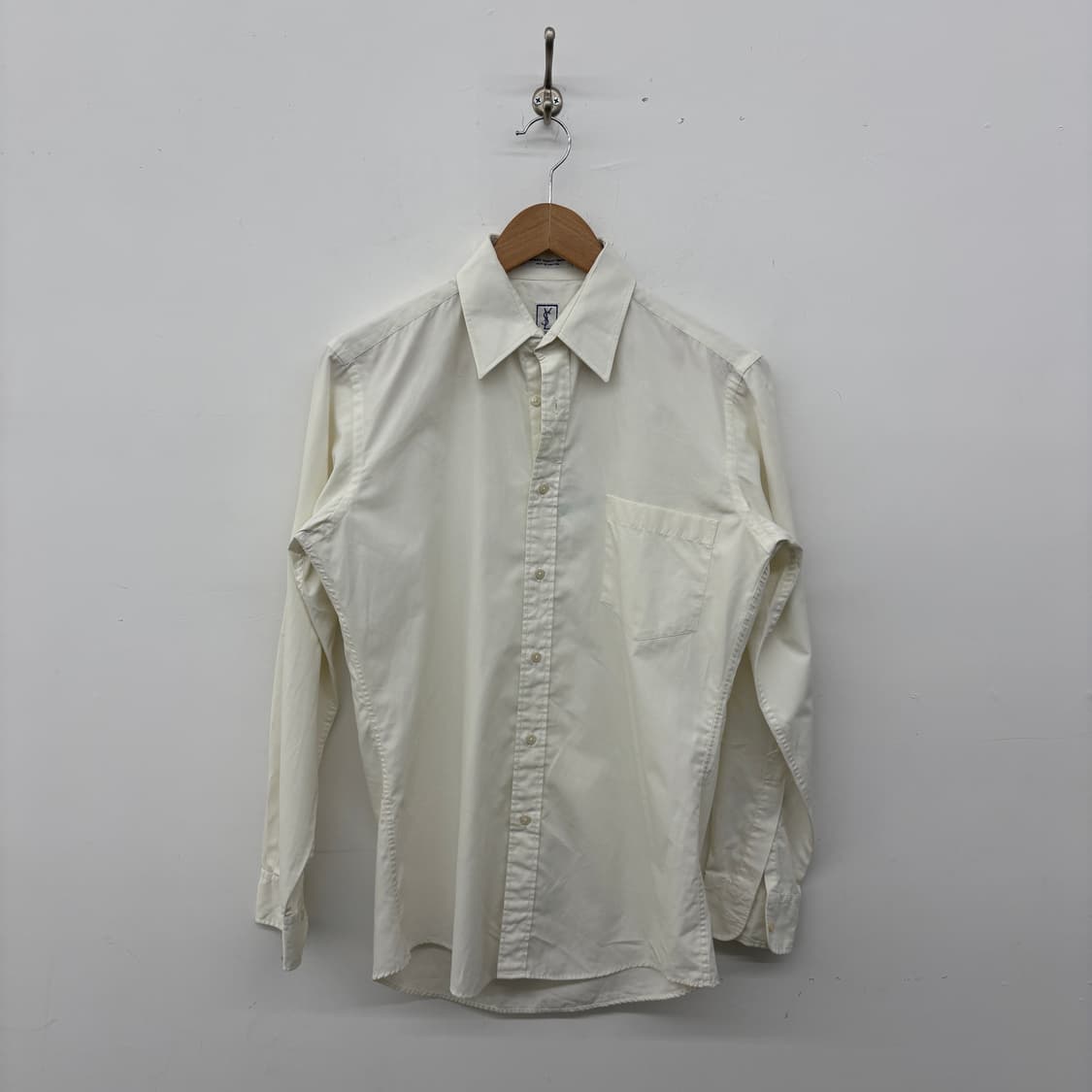 YSL 입생로랑 화이트 셔츠 공용 S 상품이미지1