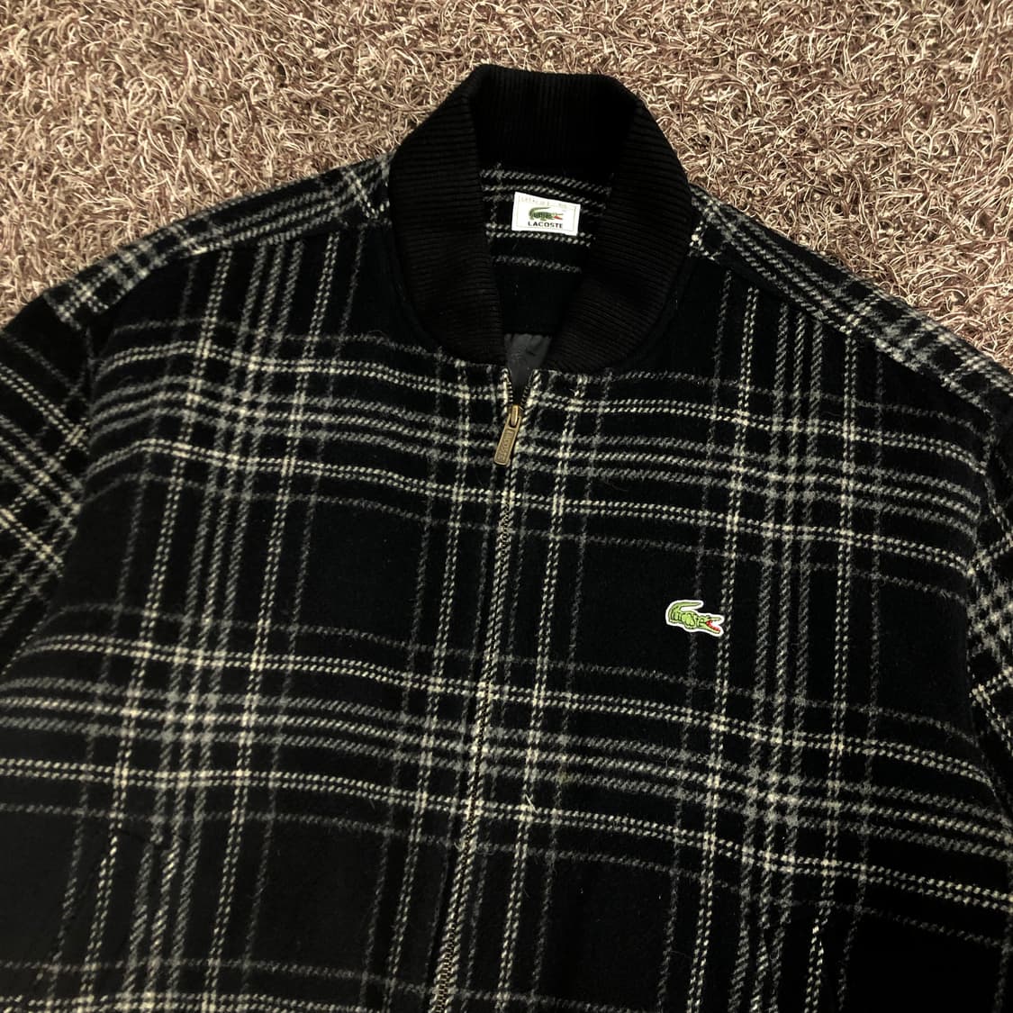 라코스테 서광 울 블루종 자켓 상품이미지2