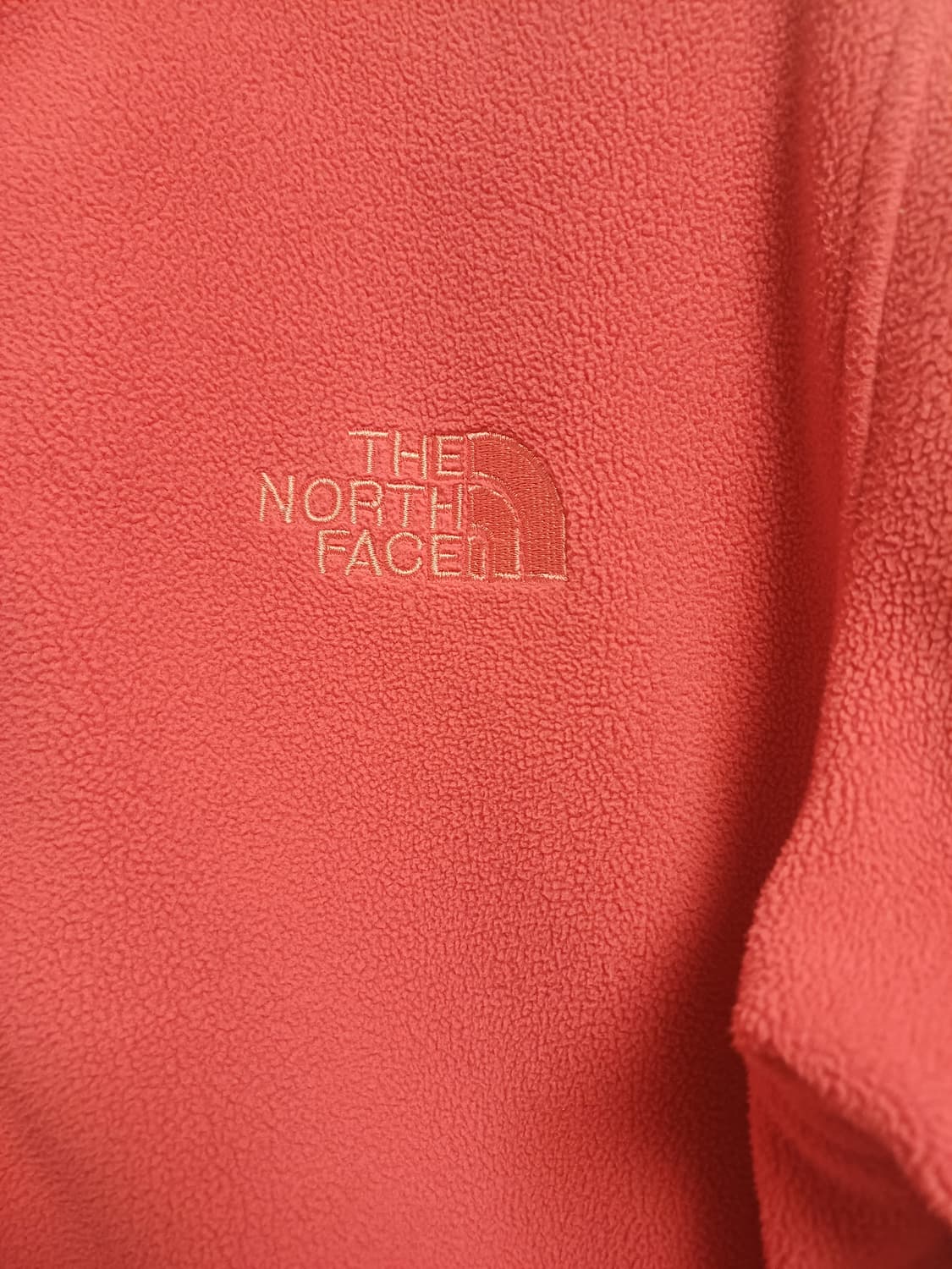 노스페이스 여성용 세미오버핏 플리스 자켓 (핑크) 상품이미지3