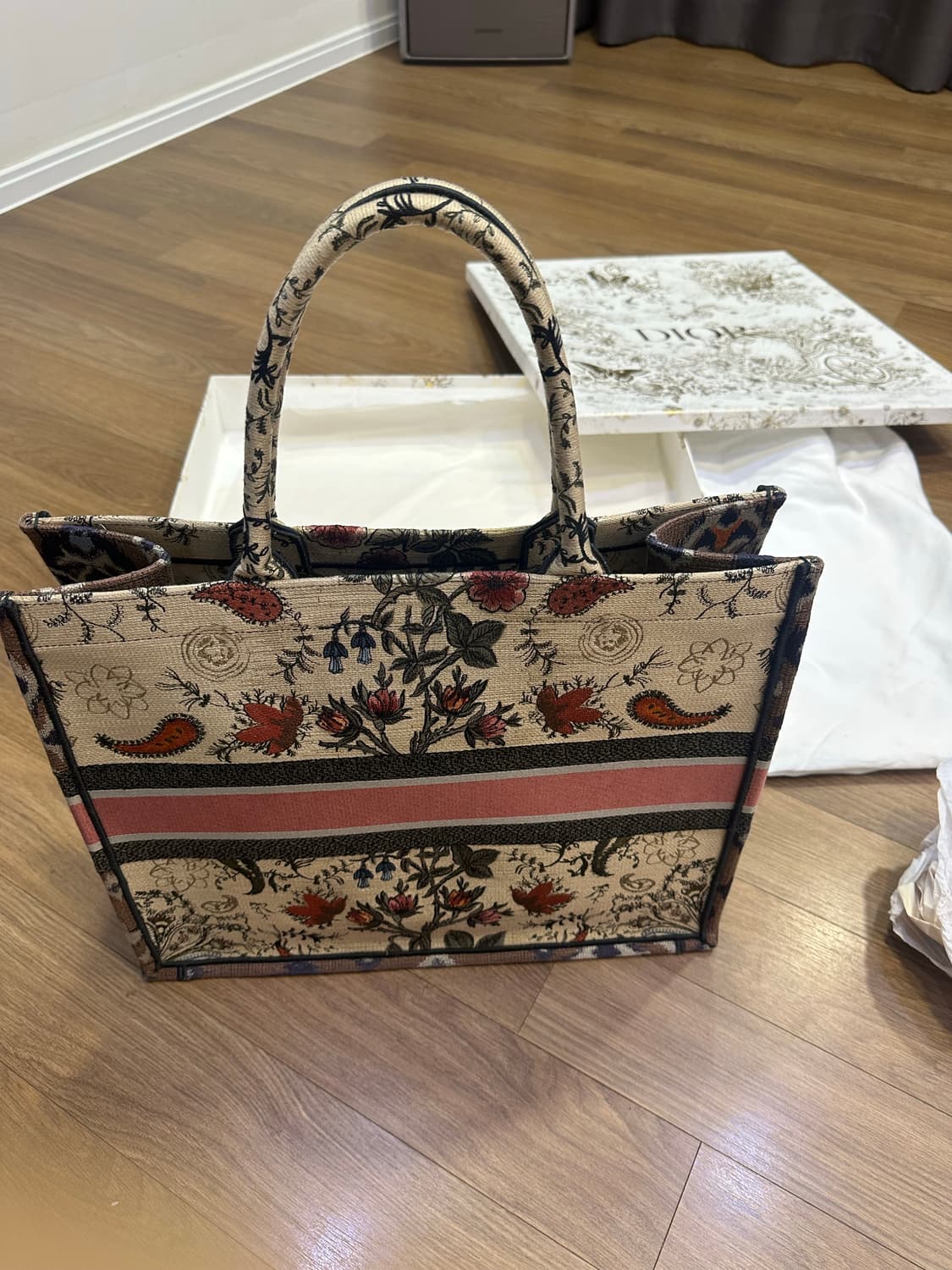 디올북토트백 L사이즈 상품이미지4