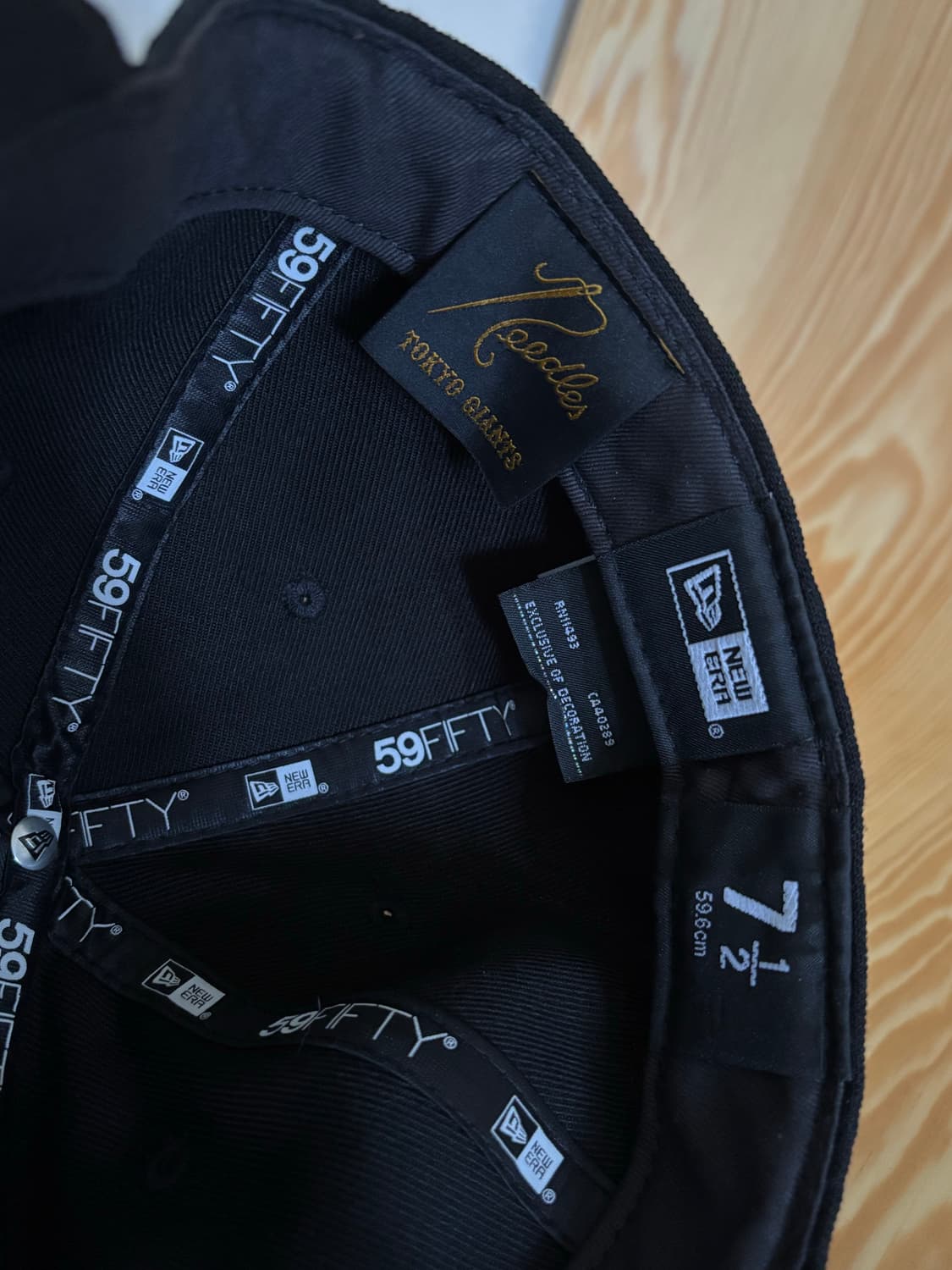 NEEDLES 니들스 x GIANTS 별주 LP 59 Fifty 캡 모자 상품이미지6