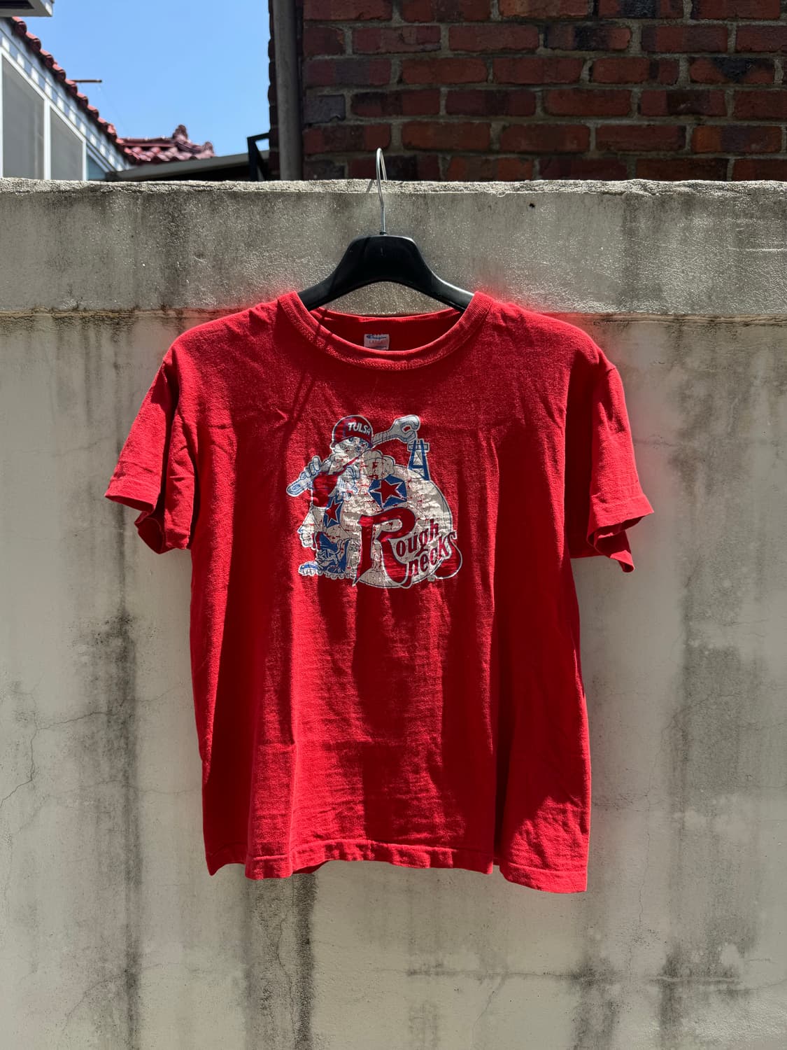 70‘s ~ 80’s 챔피온 TULSA Roughnecks 티셔츠 상품이미지1
