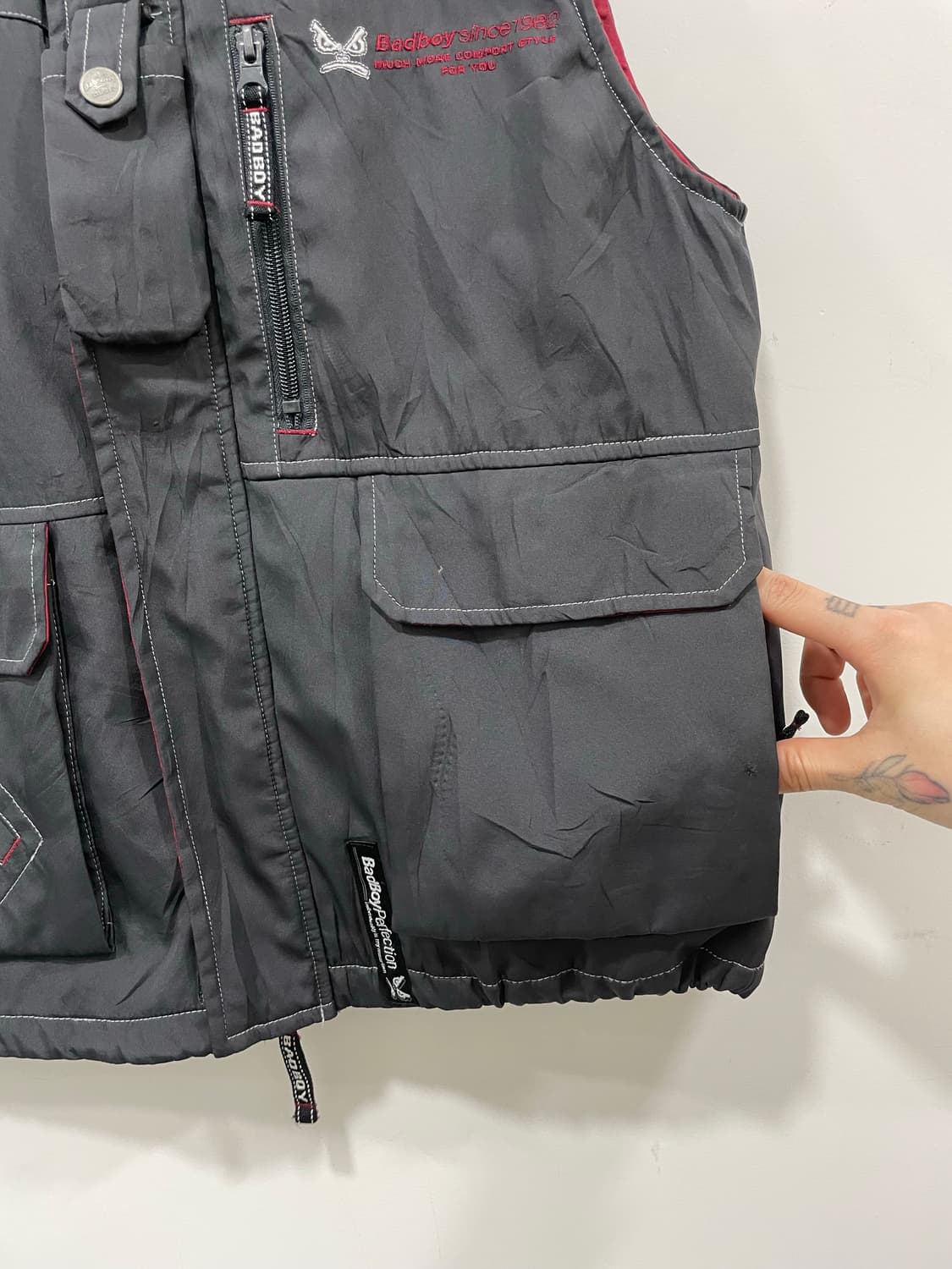 Bad boy 배드보이 테크조끼 베스트 상품이미지9
