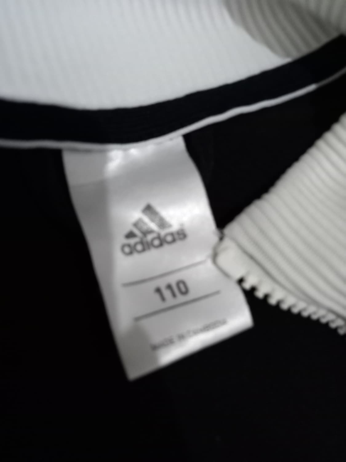 아디다스 독일 블랙 저지 져지집업 100/L 상품이미지4