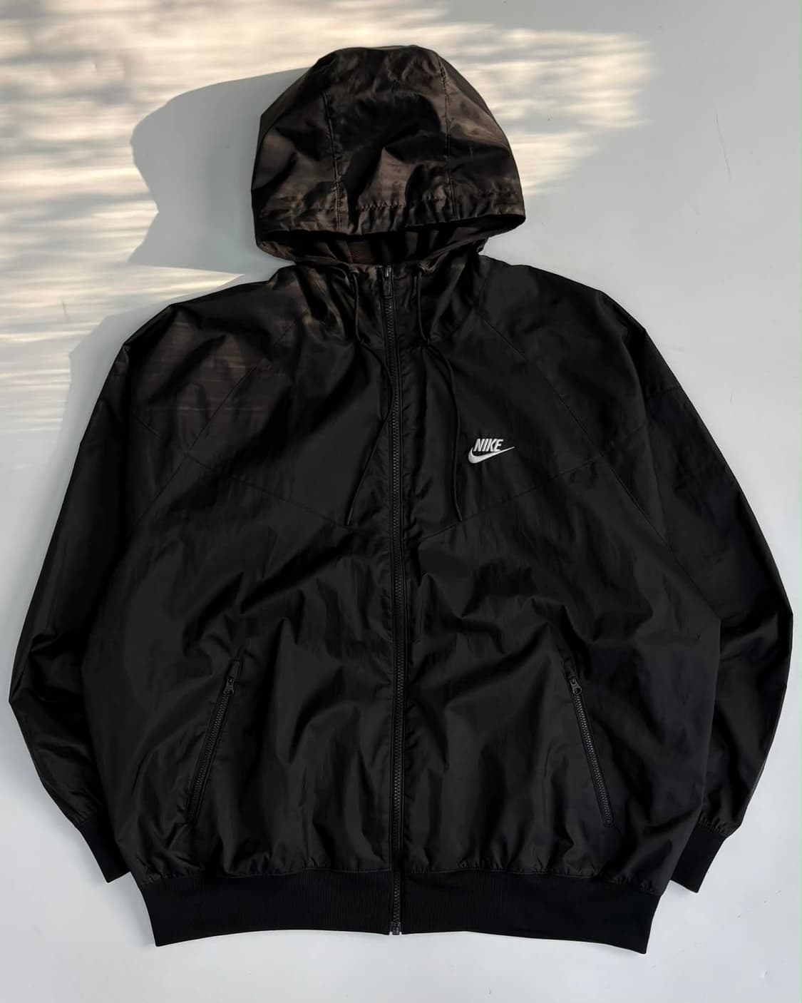 [XXL] 나이키 NSW 블랙 후드 윈드브레이커 자켓 바람막이 상품이미지1