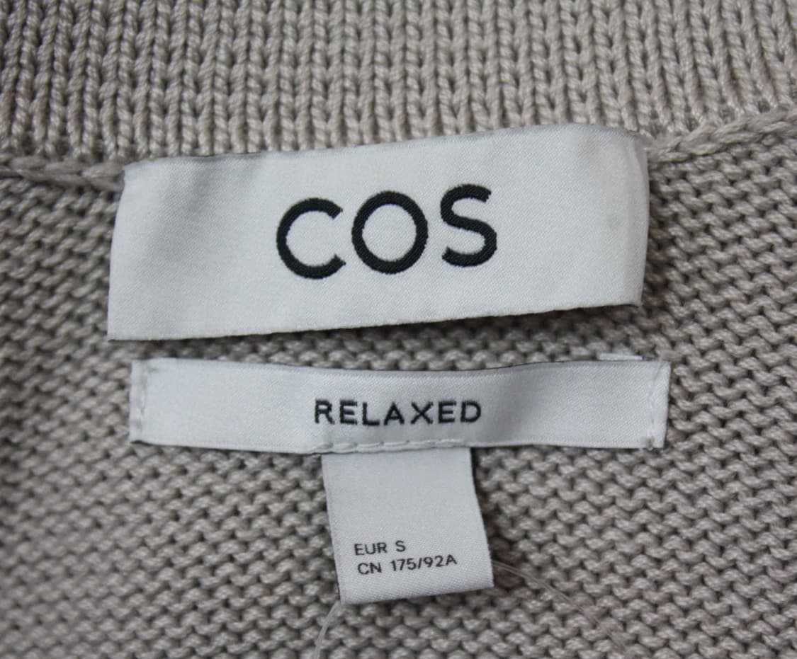 N-10575/COS 정품 남성용 카라넥 니트 S 상품이미지3