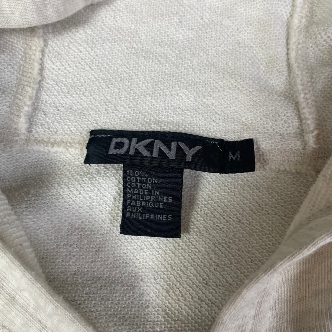 DKNY 오트밀 후드집업 M 상품이미지5