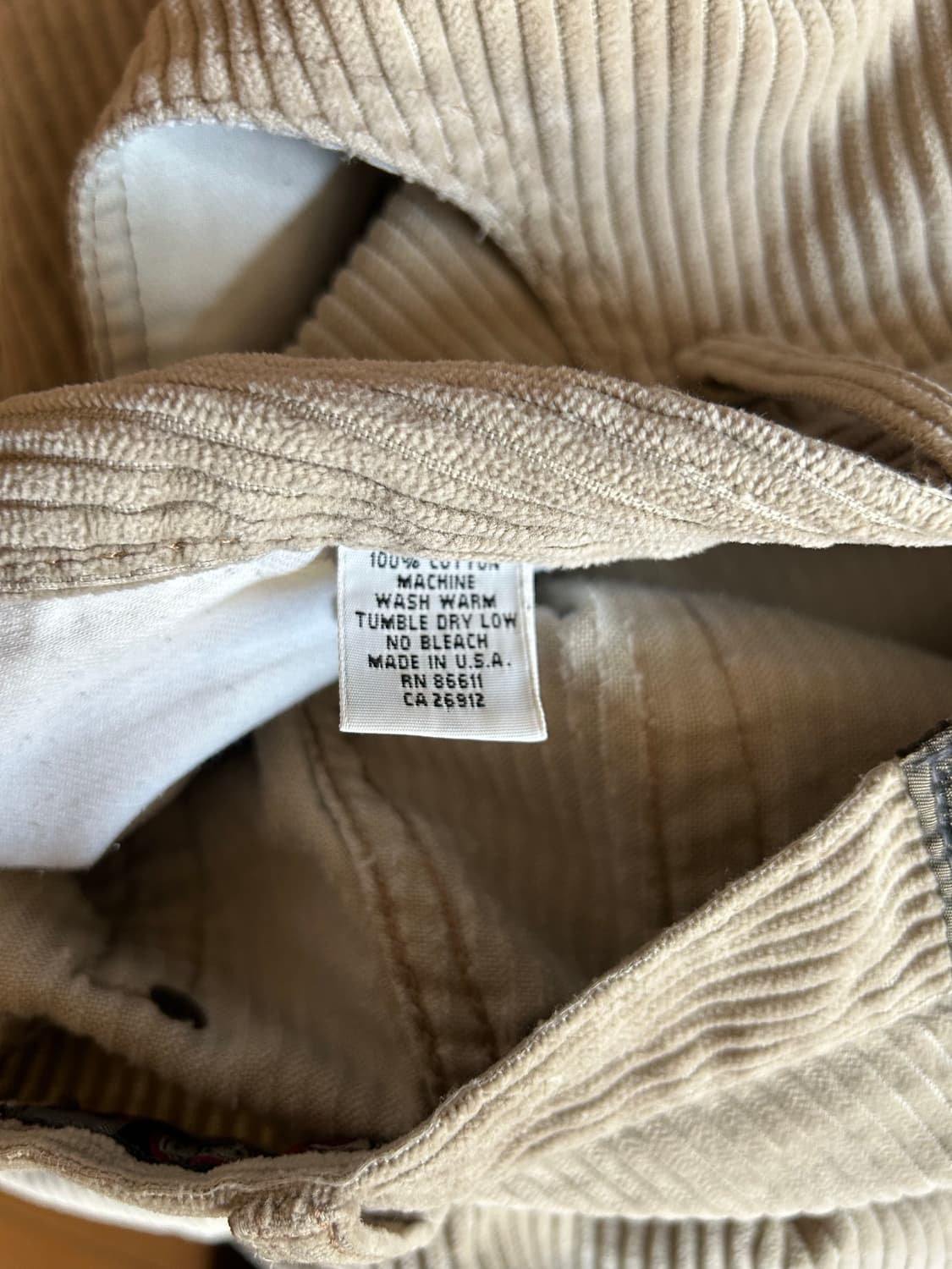 90‘s USA No fear 노피어 와이드 코듀로이팬츠 상품이미지6