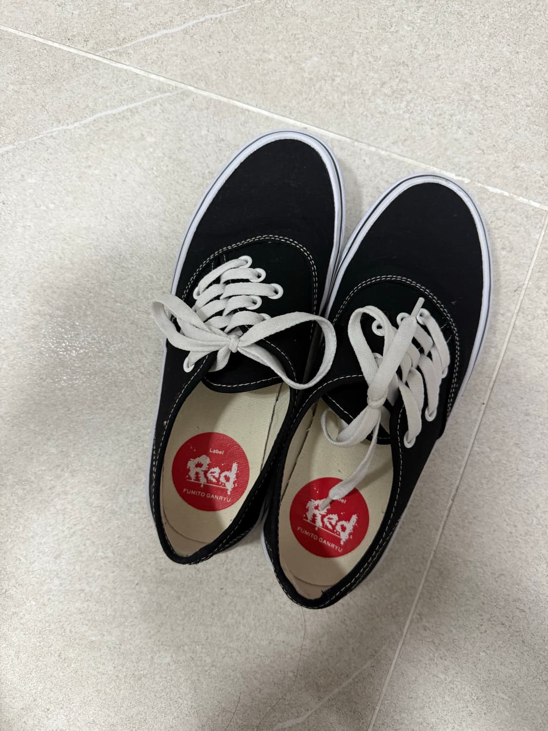 후미토 간류 그래피티 데크 슈즈 블랙 화이트 270 상품이미지5