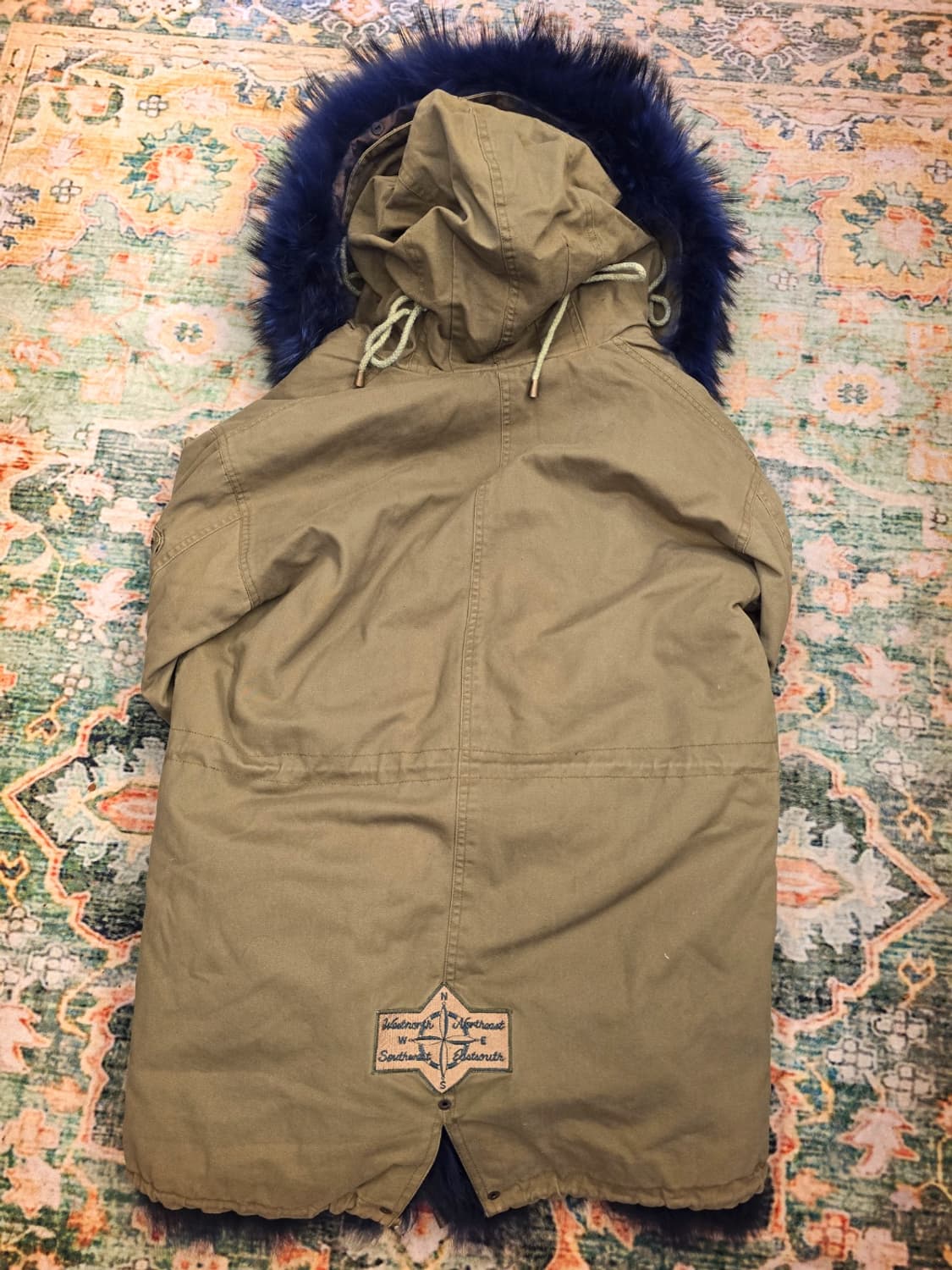 미스터앤미세스 천송이패딩 리얼 폭스퍼 야상 패딩 상품이미지4