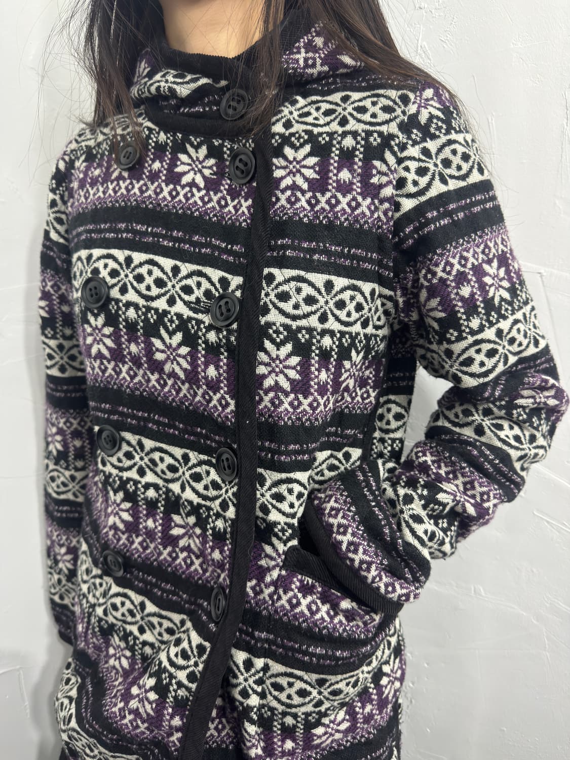 reversible twobutton hood jacket 상품이미지4