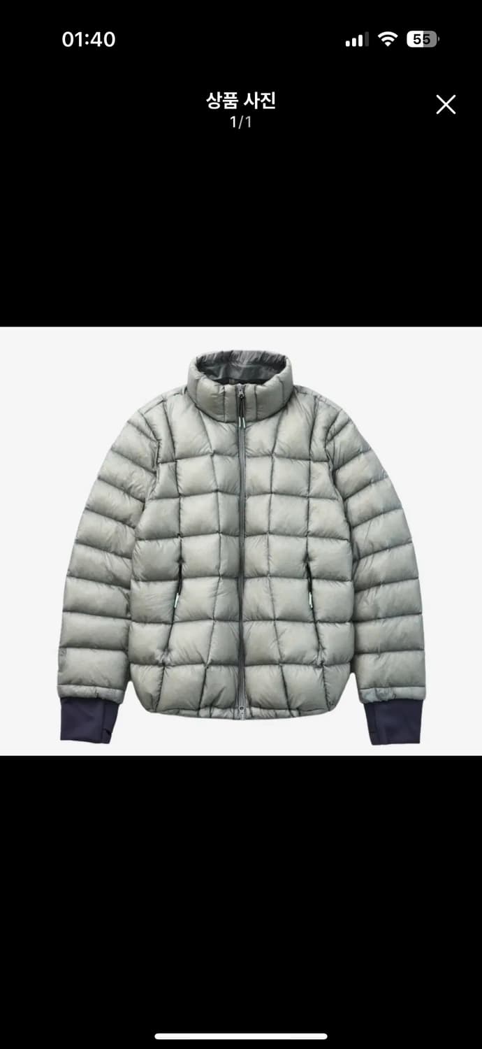 999휴머니티 패딩 그레이 1 상품이미지1
