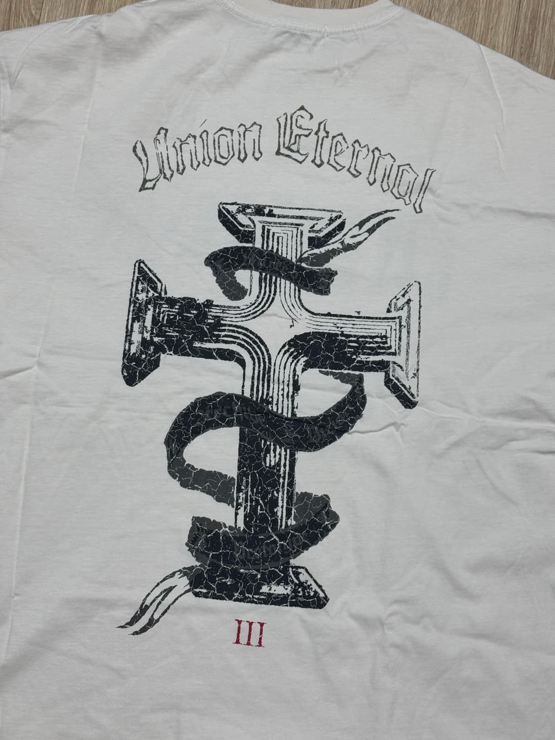 L) ETCE WASHED ETERNAL DAMAGE 반팔 상품이미지4