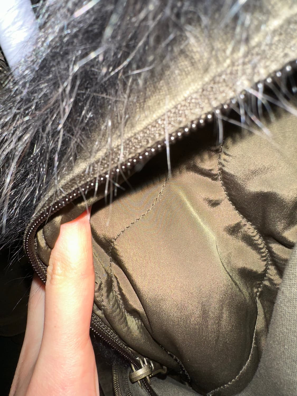 오렌지 카운티 쵸퍼스 자수 울프죠 야상 퍼자켓 패딩 펑크 N2B 밀리터리 상품이미지8