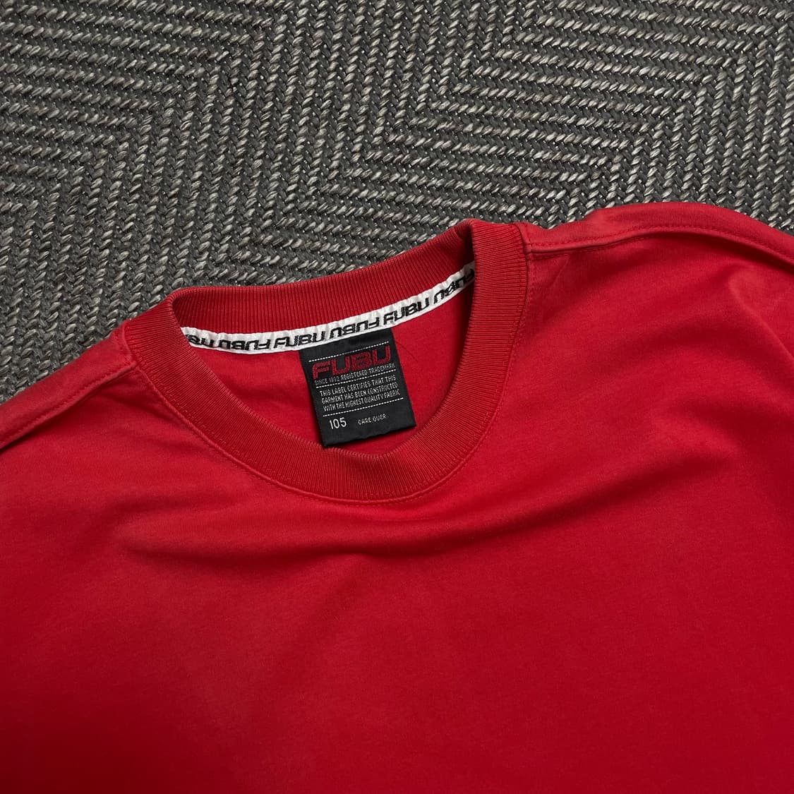 00s FUBU 올드스쿨 빅로고 박시핏 반팔 티셔츠y 5982 상품이미지5