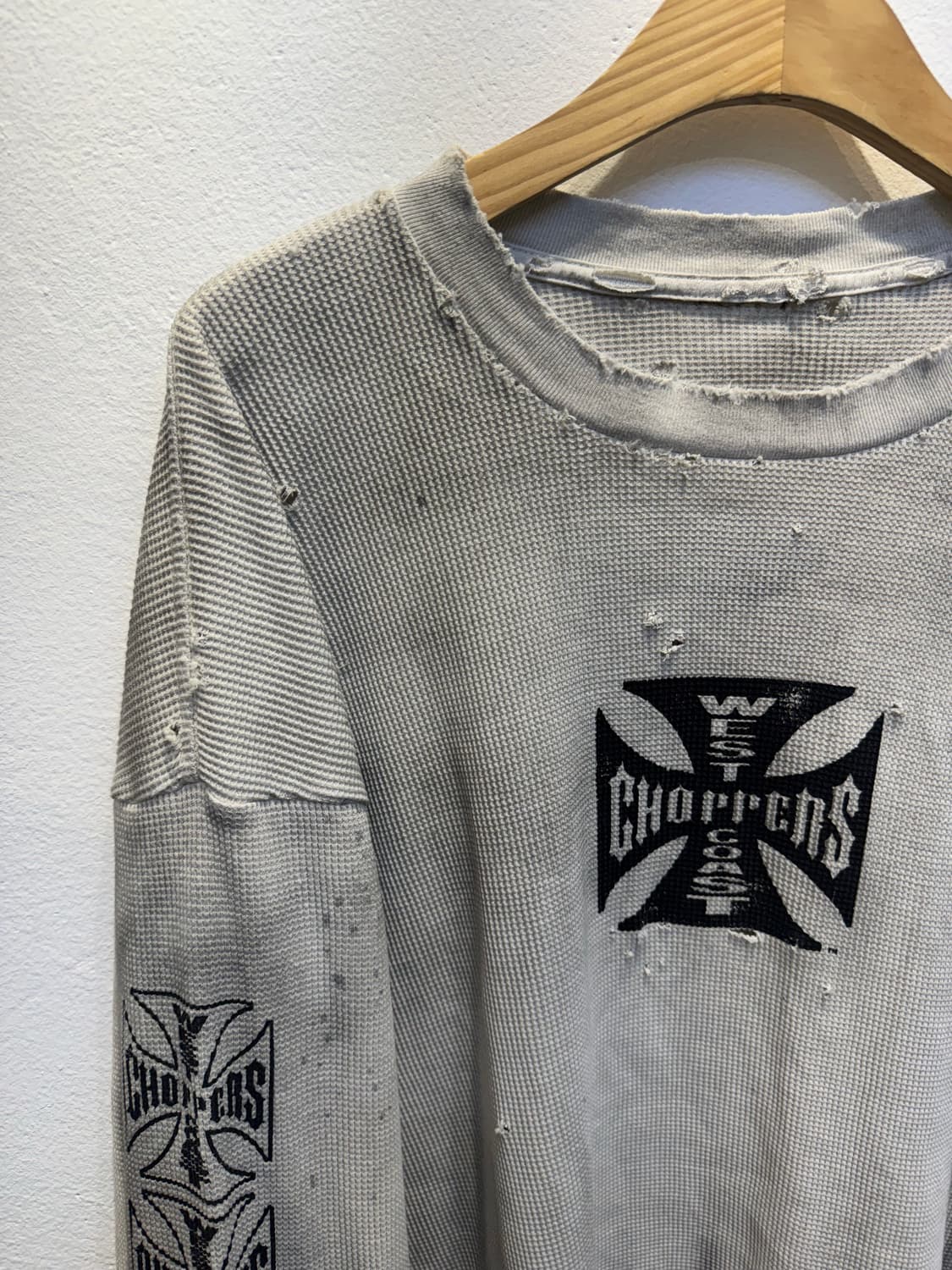 빈티지 웨스트 와플긴팔 상품이미지2