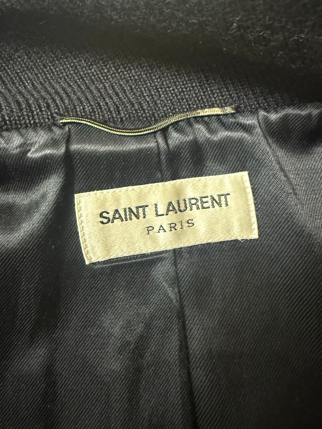 생로랑 14시즌 에디슬리먼 테디 바시티 자켓 46 상품이미지4