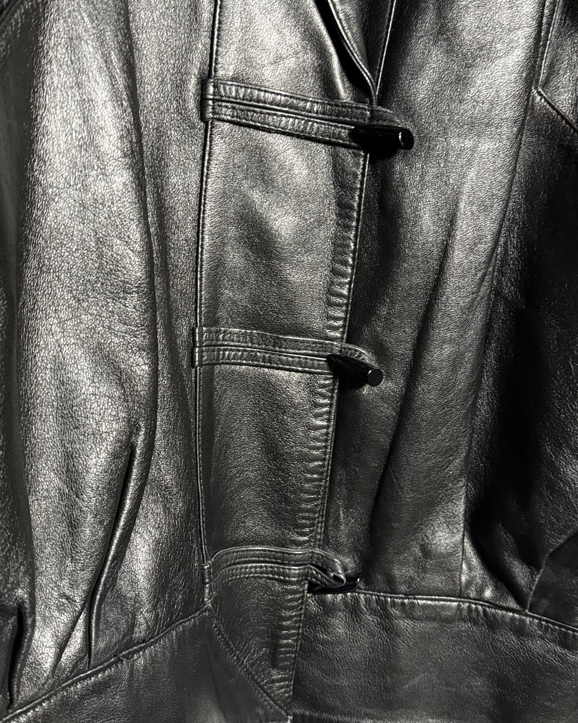 빈티지 양가죽 블레이저 자켓 100-105 상품이미지3