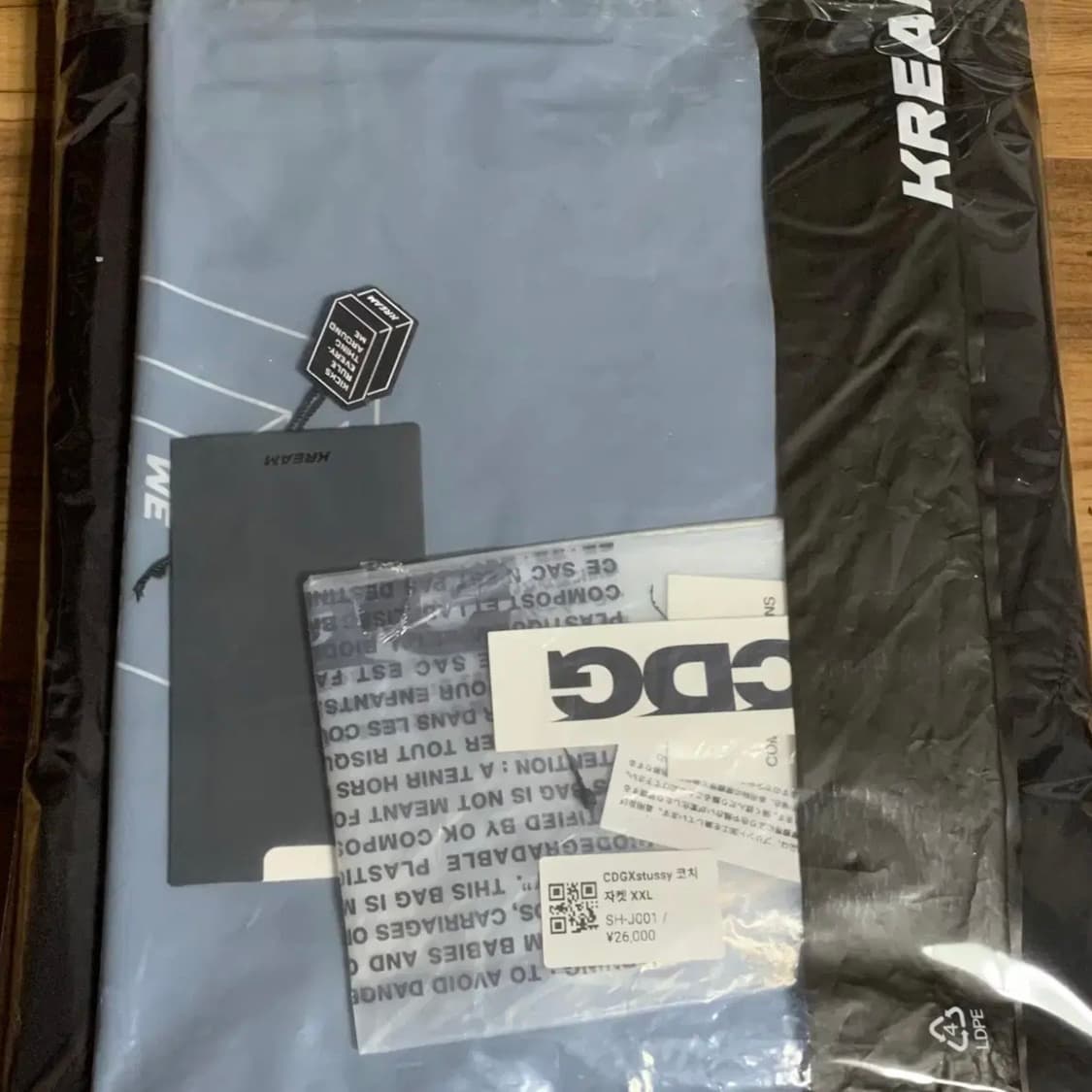 [XXL] CDG x 스투시 코치 자켓 블랙 상품이미지6