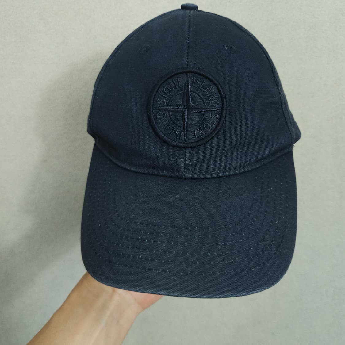 스톤아일랜드 자수 로고 볼캡 상품이미지2
