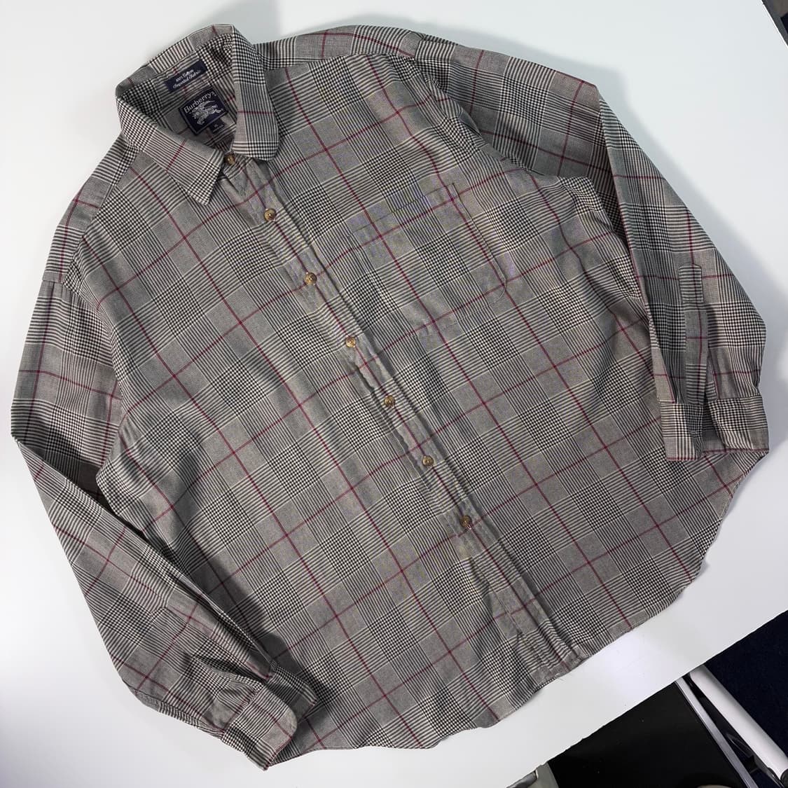 Burberrys  버버리 90,s 코튼 타탄 셔츠 상품이미지2