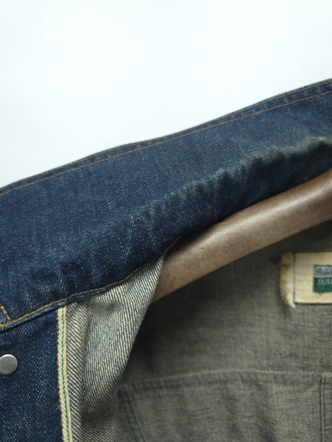 폴스미스 90's 올드스쿨 워크웨어 생지 데님 자켓(100~105) 상품이미지10