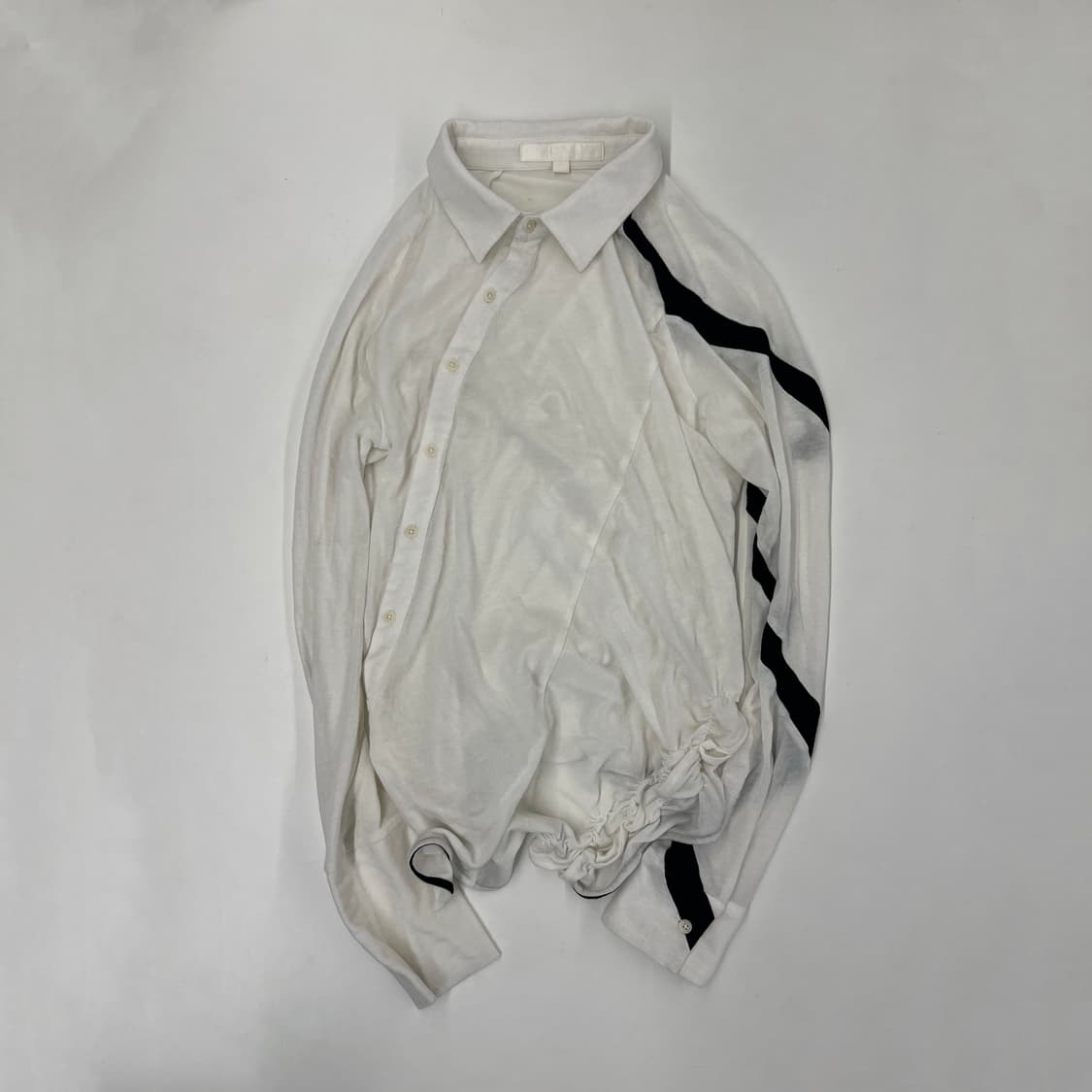 Ponder.er White Twine Spiral Smoke shirt 상품이미지1