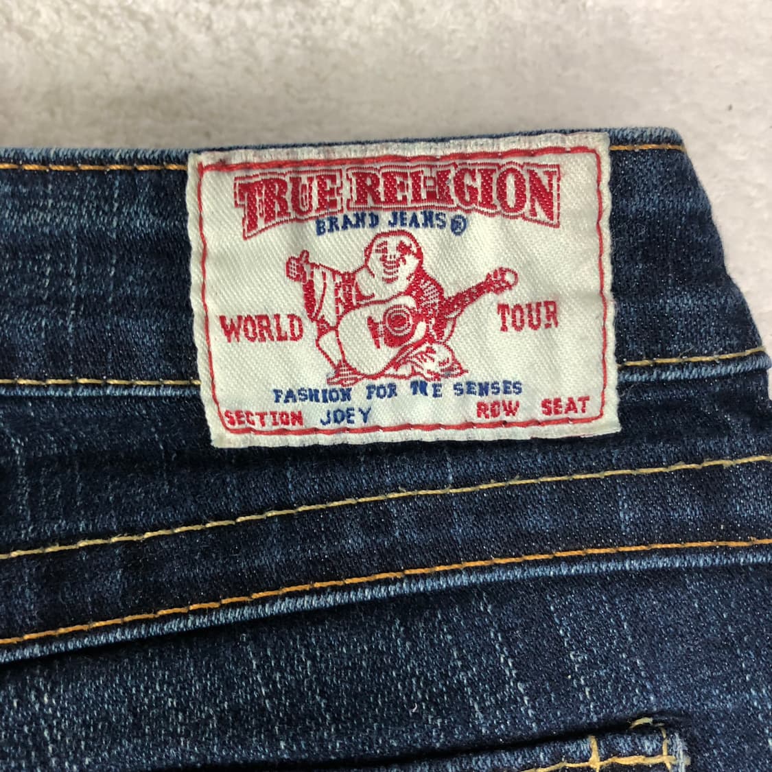 트루릴리전 부츠컷 데님팬츠 상품이미지8