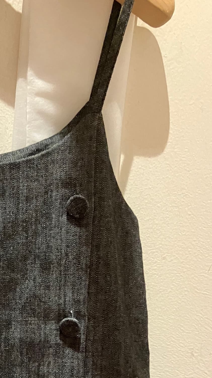 클로스튜디오 흑청데님 나시 슬리브리스 상품이미지1