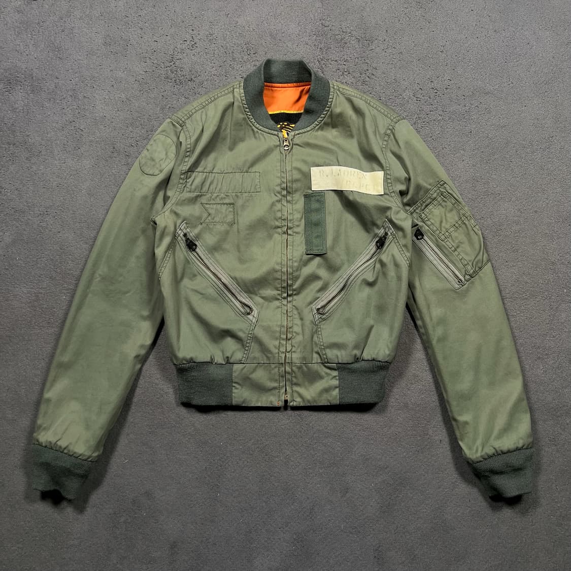 폴로 타이거 자수 리버시블 MA1 자켓 상품이미지2