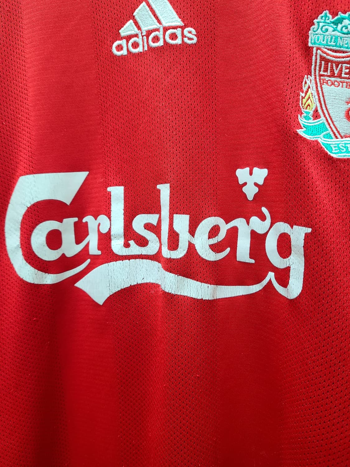 리버풀 08-10 제라드 아디다스 챔스 유니폼 상품이미지3