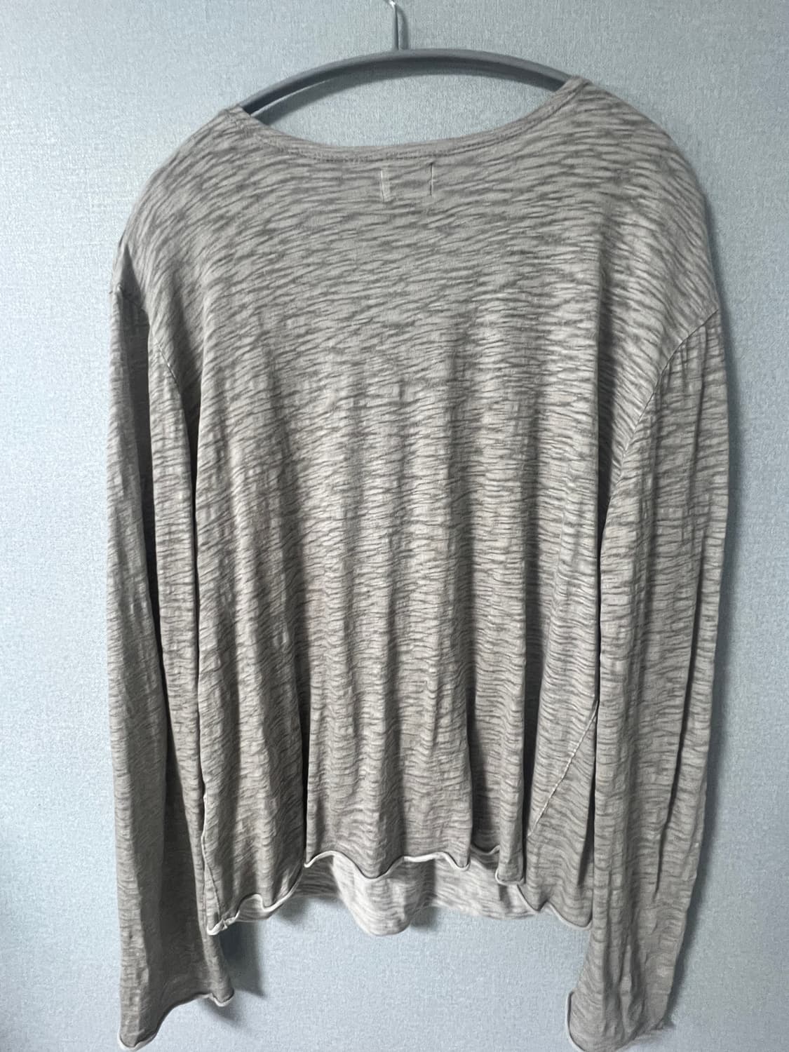 모노프리베 Textured Roll Long Sleeve  상품이미지3