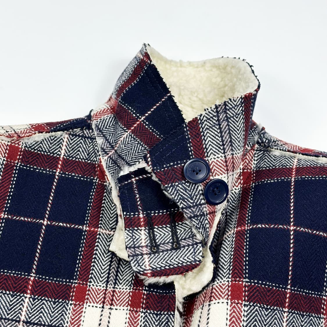 리바이스 오리지널 양털 모직 체크자켓 (M 여성추천) 상품이미지5