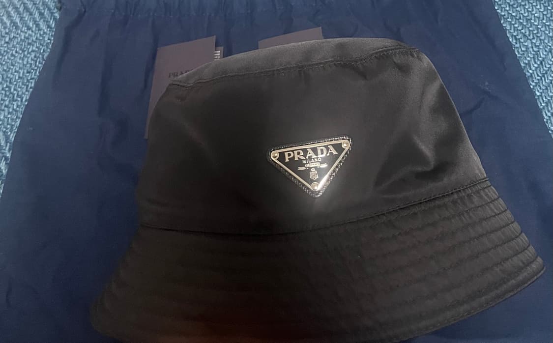 프라다 리나일론 버킷햇 [XL] 상품이미지2