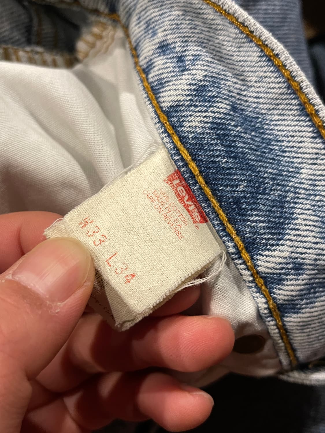 Levis 90s sexy washing 517 boots cut  상품이미지4