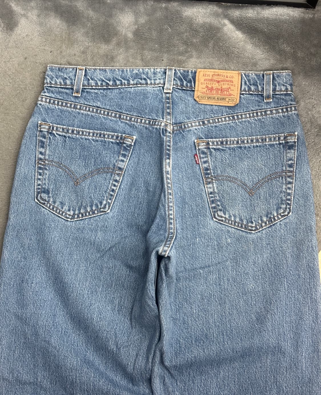 1997‘ 리바이스 525 샘플 데님 팬츠 34x32 상품이미지3