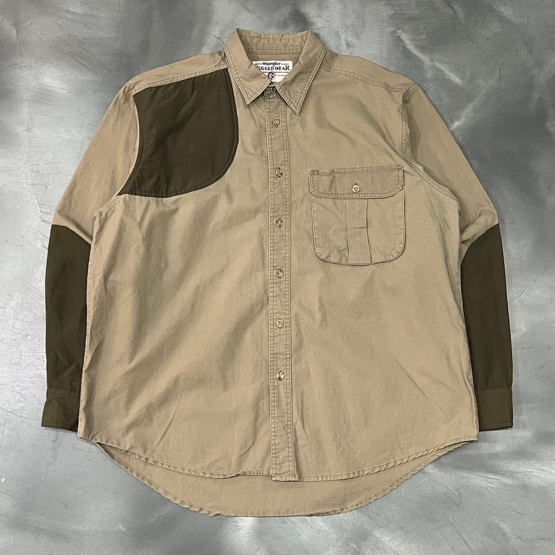  랭글러 배색 워크 셔츠 y14968 상품이미지1