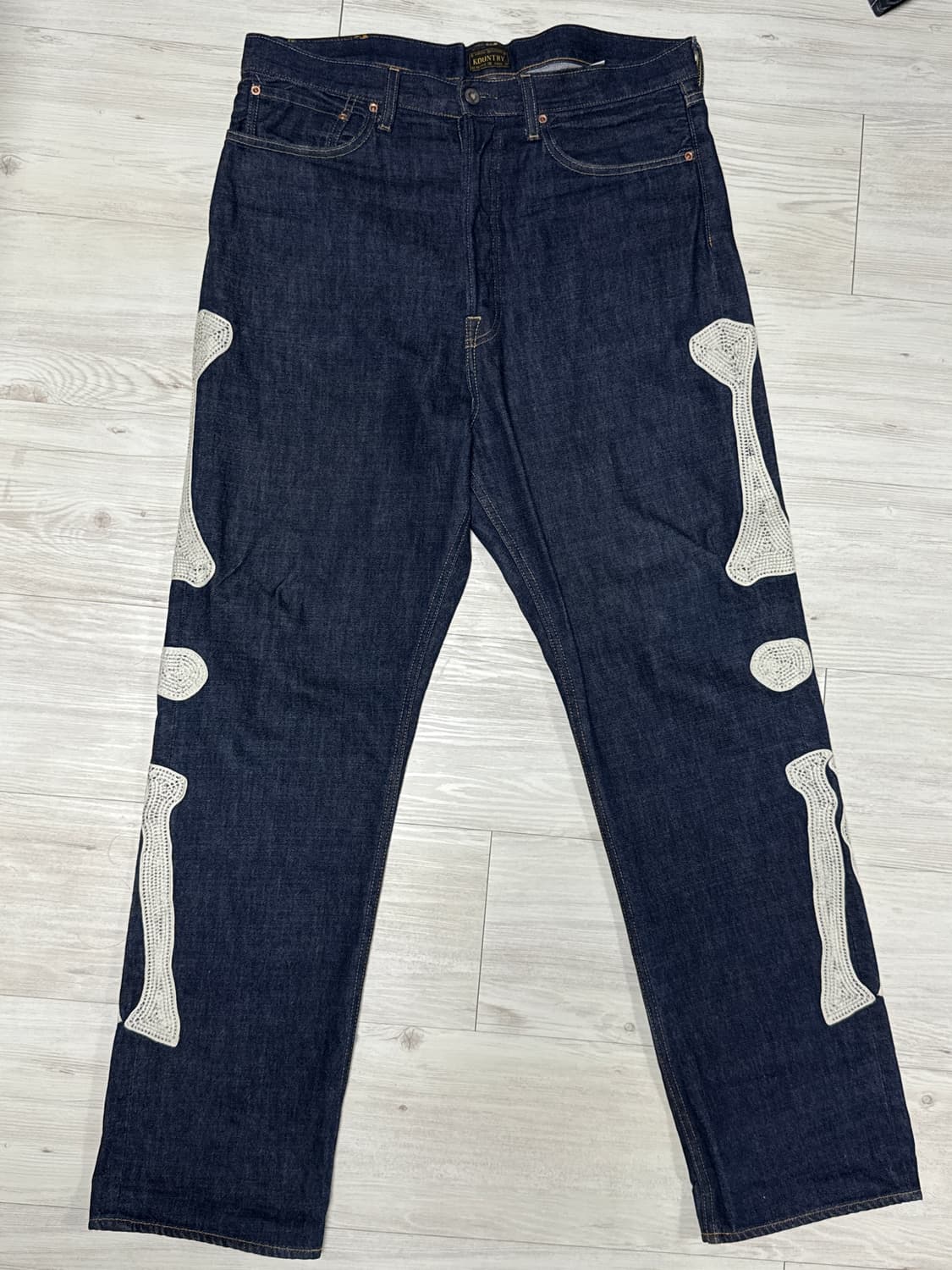 캐피탈 12.5온즈 본 데님 팬츠 상품이미지2