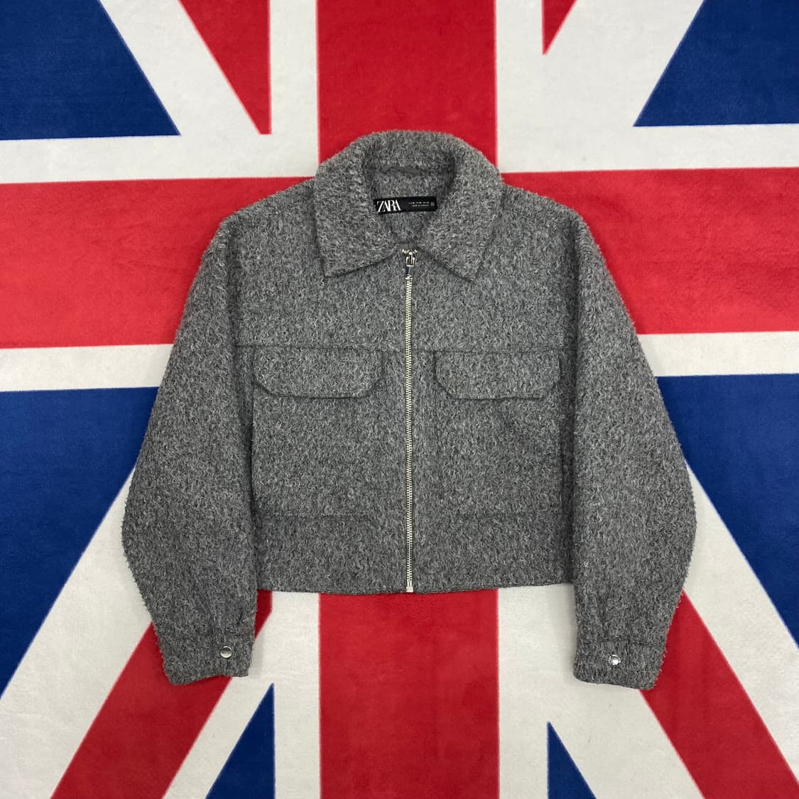 자라 오버핏 자켓 여성 M  상품이미지1