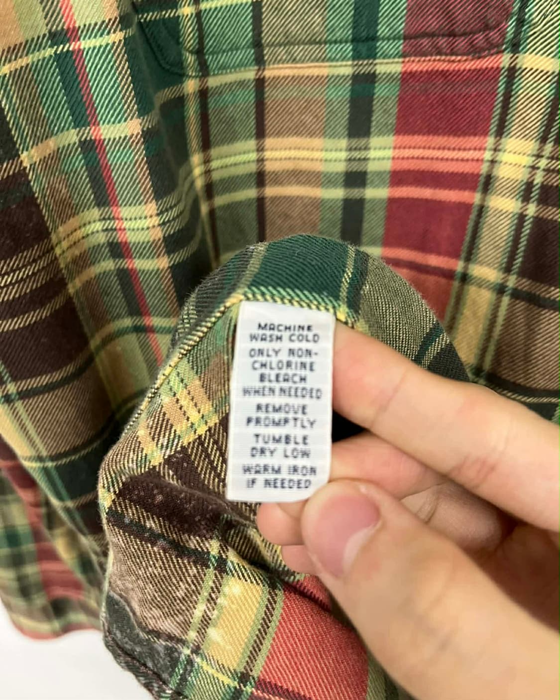 [M] 폴로 랄프로렌 플레이드 엘보패치 셔츠 상품이미지5