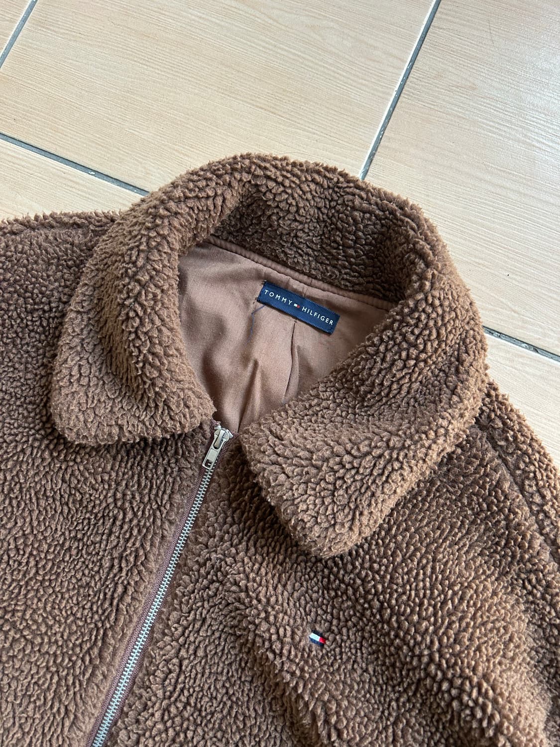 00‘s 타미힐피거 빅로고 플리스자켓 상품이미지4