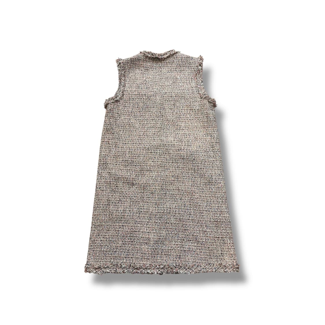 LALALOUNGE 트위트 롱 베스트 상품이미지2