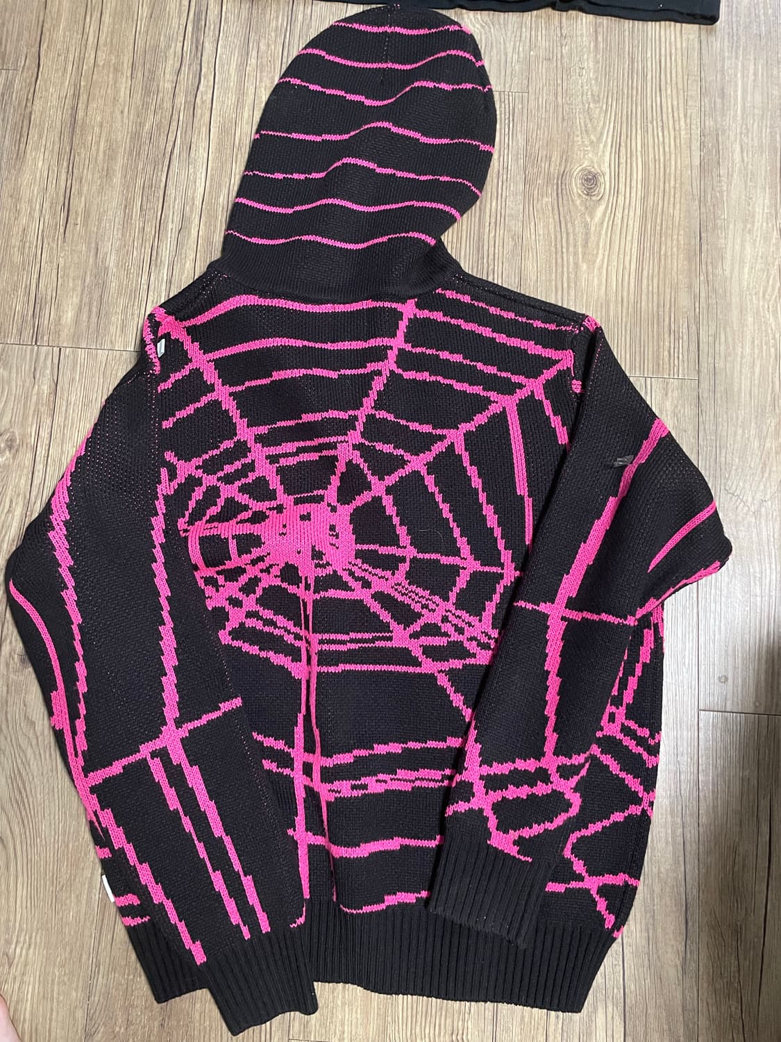 페치 스파이더 니트 쿼터 집업 L 상품이미지2