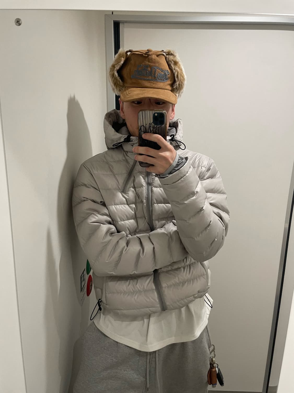왓츠더유즈 에스키모 라이트다운 경량패딩 L 상품이미지1
