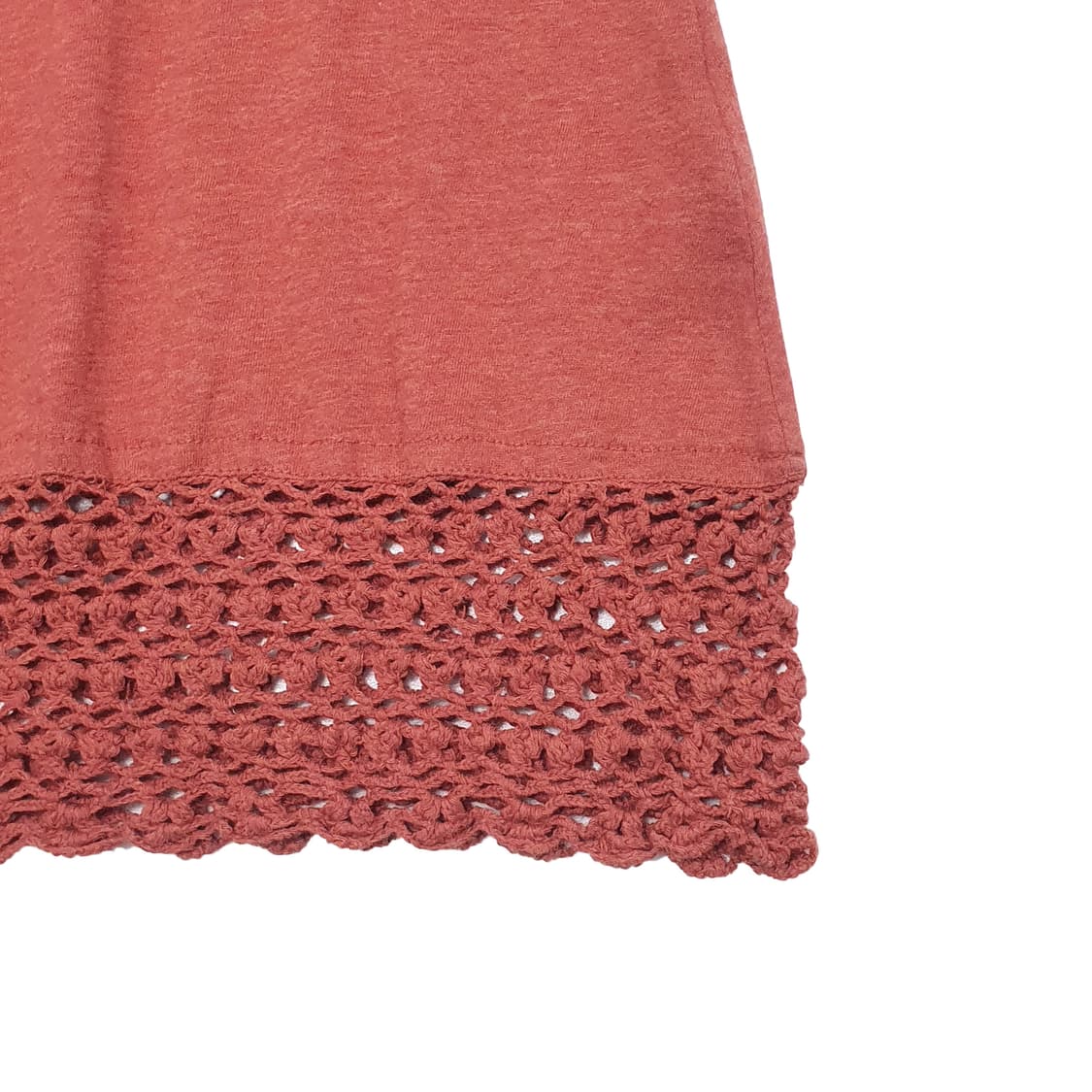 슬리브리스 미니원피스 탑 다크오렌지 상품이미지5