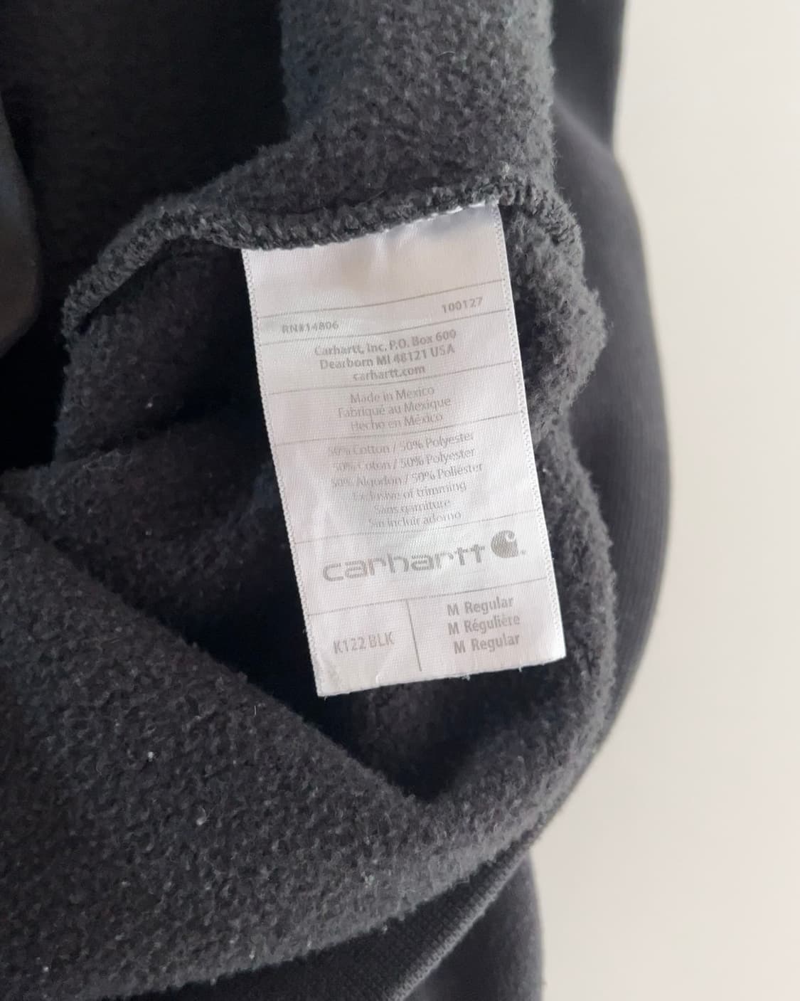 칼하트 후드집업 M 상품이미지6